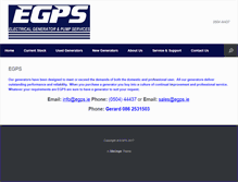 Tablet Screenshot of egps.ie